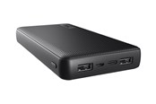 Powerbank - Trust Primo power bank - Li-pol - 2 x USB USB-C - 15 Watt Powerbank - Sort - 20000 mAh - 24676