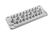 Kabel Organisering - Schneider Electric Schneider Spacial SF NSYAECPFLT25 - cable entry membrane - type FL21 with 27 entrances - NSYAECPFLT25