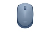 Mus - Logitech M171 Wireless - Mus - Optisk - 3 knapper - Blå - 910-006866