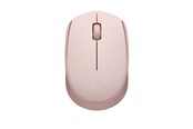 Mus - Logitech M171 Wireless - Mus - Optisk - 3 knapper - Pink - 910-006865