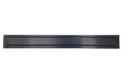 Afløb - Purus Line ramme og rist 800mm. Steel Sort PVD be - 155812-358