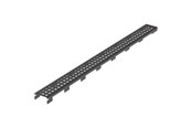 Afløb - Blücher Vienna Line rist 800 mm. (50x732mm). Sort. Rustfrit stål - 697.003.080 B
