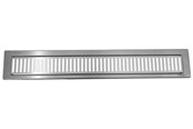 Afløb - Purus Line RIB rist/rammesæt 700mm. Rustfrit stål - 155811-907