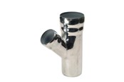 Afløb - GM-X DN100 x 100 grenrør 45gr. Galvaniseret - E50045100