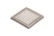 Afløb - Blücher ramme og rist til miniafløb 106x106 mm. Rustfrit stål - 610.100.410