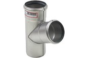 Afløb - Blücher EuroPipe grenrør 68°. 82 mm. Rustfrit stål - 829.082.082