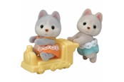 Dukke, bamse og udstyr - Sylvanian Families Husky Twins - 5638