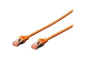 Netværkskabel - DIGITUS patch cable - 50 cm - orange RAL 2008 - 0.5m - DK-1644-005/OR