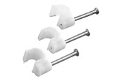 Mobil - Andet Tilbehør - Vivanco Klammer,  7 mm kabel, 20 stk - 44100