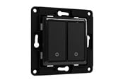 Smart Home - Shelly Wall Switch 2 Black - WS2 black