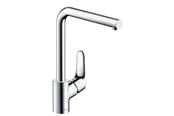 Blandingsbatterier og armaturer - Hansgrohe Focus 1-grebs køkkenarmatur med L-tud, krom - 31817000