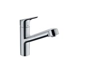 Blandingsbatterier og armaturer - Hansgrohe Focus M43 køkkenarmatur 150 med udtrækstud, 1jet, krom - 71842000