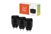 Smart Home - Hombli EU Smart Socket Promo Pack 2+1 Black - HBPP-0205