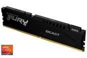 RAM - Kingston FURY Beast DDR5-5600 - 32GB - CL36 - Single Channel (1 pcs) - AMD EXPO & Intel XMP - Sort - KF556C36BBE-32
