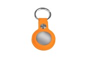 Mobil - Andet Tilbehør - Light Solutions Airtag Nøglering - Læder - Orange - 5714255006872