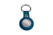 Mobil - Andet Tilbehør - Light Solutions Airtag Nøglering - Læder - Navy blå - 5714255006865