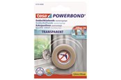 Tape & lim - tesa Powerbond Mounting Tape Transparent 1.5m x 19mm - 55743-00000-20