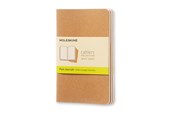 Blokke, Formularer & Notesbøger - Moleskine Cahier Journal Blank Pocket Kraft 3-Pak - QP413F