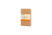 Blokke, Formularer & Notesbøger - Moleskine Cahier Journal Linjeret Pocket Kraft 3-Pak - QP411F