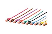 Netværkskabel - DIGITUS patch cable - 10 m - black - Sort - 10m - DK-1644-100/BL