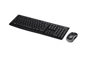 Tastatur - Logitech MK270 Wireless Combo - keyboard and mouse set - Czech - Tastatur & Mus sæt - Tjekkisk - Sort - 920-004527
