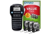 Labelprinter - DYMO LabelManager 160 etiketmaskine startsæt |  Med 3 ruller Dymo D1 etikettape - 2181011