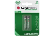 Batterier & batterigreb - Agfa Photo Direct Energy battery - 2 x AAA - NiMH - 70129