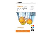 Papir, Fotopapir og Etiketter - ColorWay - photo paper - glossy - 50 sheet(s) - 100 x 150 mm - 200 g/m² - PG2000504R