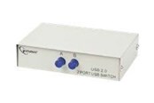USB hub - Gembird DSU-21 - USB peripheral sharing switch - 2 ports USB hub - 2 ports - DSU-21