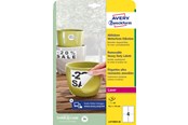Papir, Fotopapir og Etiketter - Avery Aftagelige holdbare etiketter, 99,1x139mm - L4774REV-20