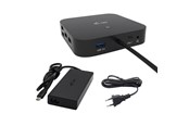 Dockingstation - I-Tec USB-C HDMI Dual DP Docking Station with Power Delivery 100 W + i-tec Universal Charger 100 W - C31TRI4KDPDPRO100