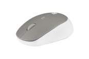 Mus - Natec Harrier 2 - mouse - Bluetooth 5.1 - grey white - Mus - Optisk - 4 knapper - Grå - NMY-1961