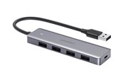 USB hub - UGREEN USB 3.0 Hub USB hub - USB 3.0 - 4 ports - Sølv - 50985
