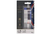 Skrive- og Tegneværktøjer - Parker Jotter London kuglepen og Gel Pen Refill Discovery pakke: 3 Quinkflow Refiller til kuglepenne & 3 Quink Gel Refiller - 2032738