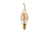 Lyskilder - EGLO LED pære CF35 Vindtød 4W/827 300 lumen amber dæmpbar E14 - 110071