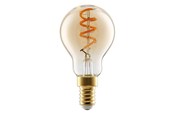 Lyskilder - EGLO LED pære P45 Krone Spiral 4W/820 145 lumen amber dæmpbar E14 - 110191