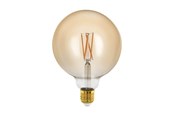 Lyskilder - EGLO LED pære G125 Globe 4W/817 300 lumen amber dæmpbar E27 - 110065