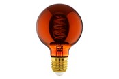 Lyskilder - EGLO LED pære G80 Globe 4W/622 30 lumen kobber dæmpbar E27 - 110091