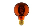 Lyskilder - EGLO LED pære G95 Spiral 4W/622 30 lumen kobber dæmpbar E27 - 110092
