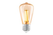 Lyskilder - EGLO LED pære ST48 Dråbe 4W/822 270 lumen amber E27 - 110054