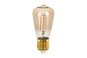 Lyskilder - EGLO LED pære ST48 Dråbe 4W/817 300 lumen amber dæmpbar E27 - 110066