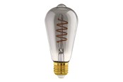 Lyskilder - EGLO LED pære ST64 Spiral 4W/820 100 lumen smoky dæmpbar E27 - 110088