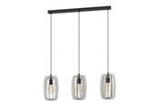 Lamper - EGLO Bajazzara Langbord 3L E27 Sort/Sand - 900503