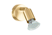 Lamper - EGLO BUZZ LED spot, børstet messing - 33184