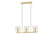 Lamper - EGLO CUMIOLE LANGBORD 3L E27 GULDFARVET - 900399