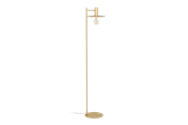 Lamper - EGLO ESCANDELL gulvlampe, børstet messing - 900735