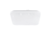 Lamper - EGLO Frania-S væg/loftlampe 330x330 mm 4000K, hvid/krystalleffekt - 900364