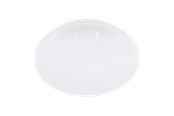 Lamper - EGLO FRANIA-S plafond Ø310 mm, 4000K, IP44, hvid med krystaleffekt - 900363