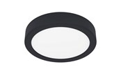 Lamper - EGLO Fueva 5 Loft Ø160 11W 1350Lm 3000K Ip44 Sort - 900637