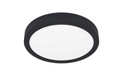 Lamper - EGLO FUEVA 5 plafond Ø210 mm, 3000K, sort - 900653